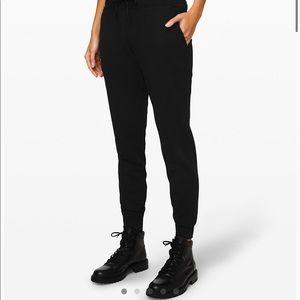 Gray Lululemon Warm Down Jogger